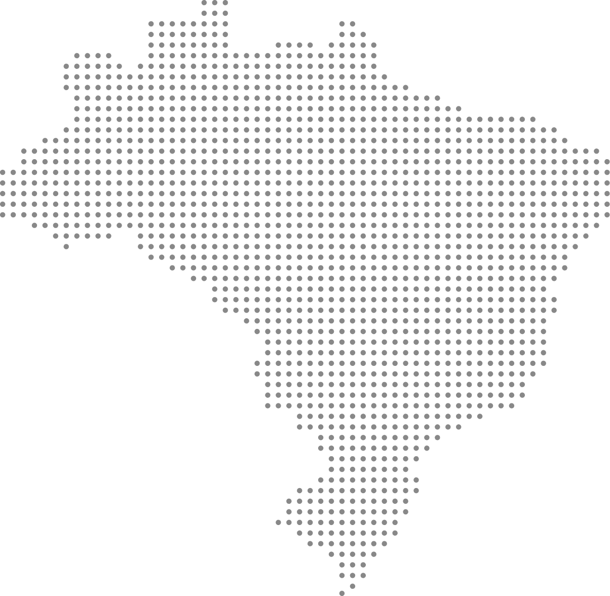 Mapa do Brasil mostrando a OnMotus está presente em todos os estados do Brasil